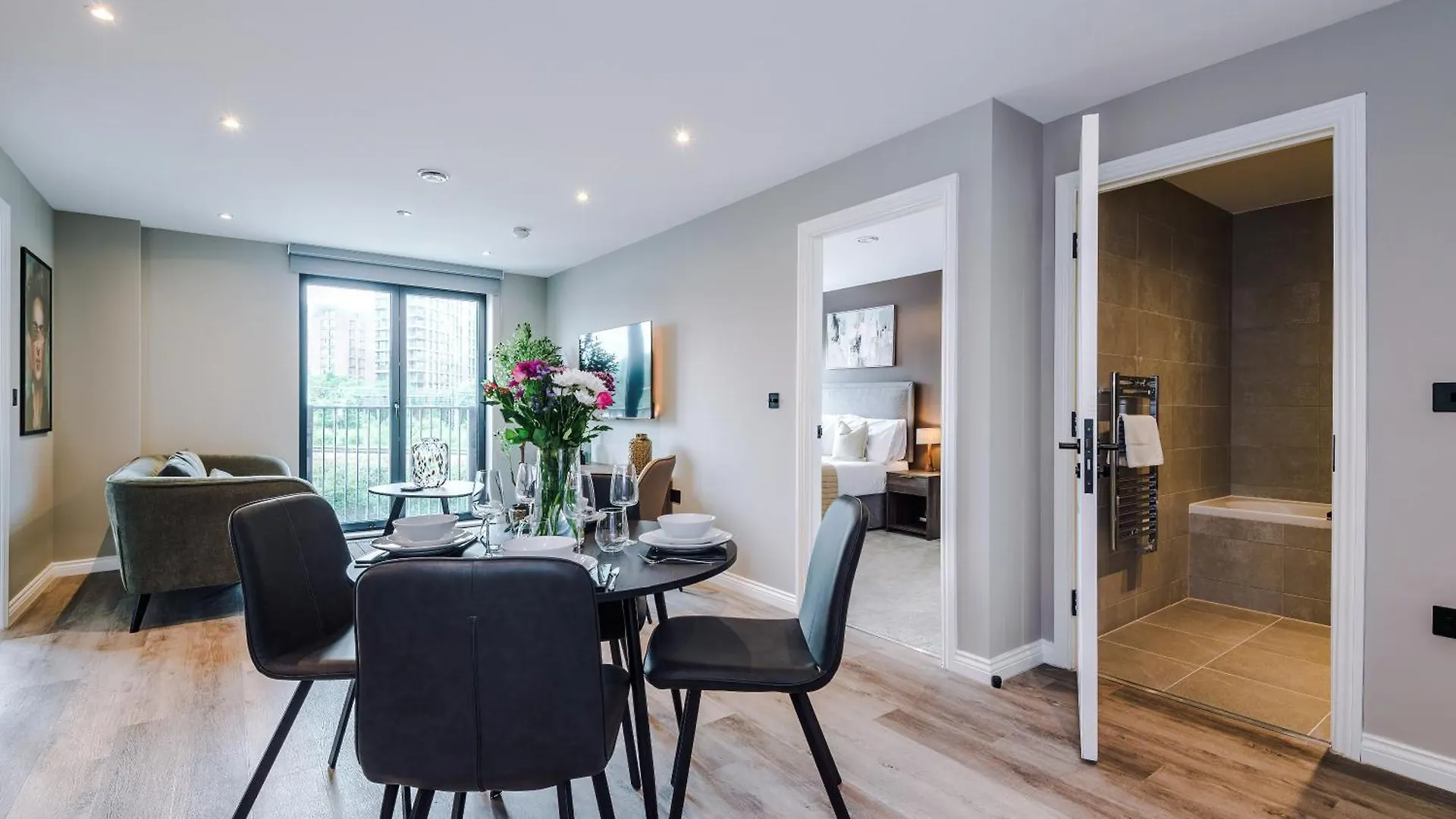 아파트 Stylish Leeds City Centre Flat - Free Parking